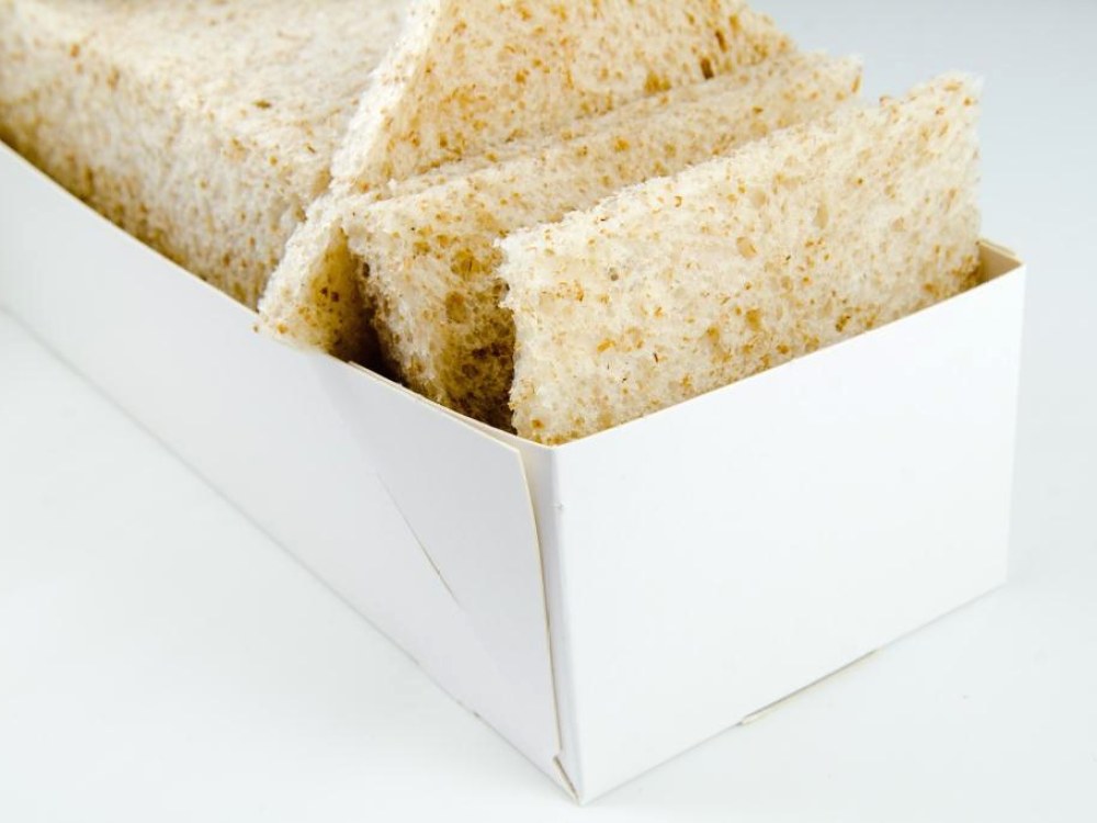 Bruin ontkorst brood